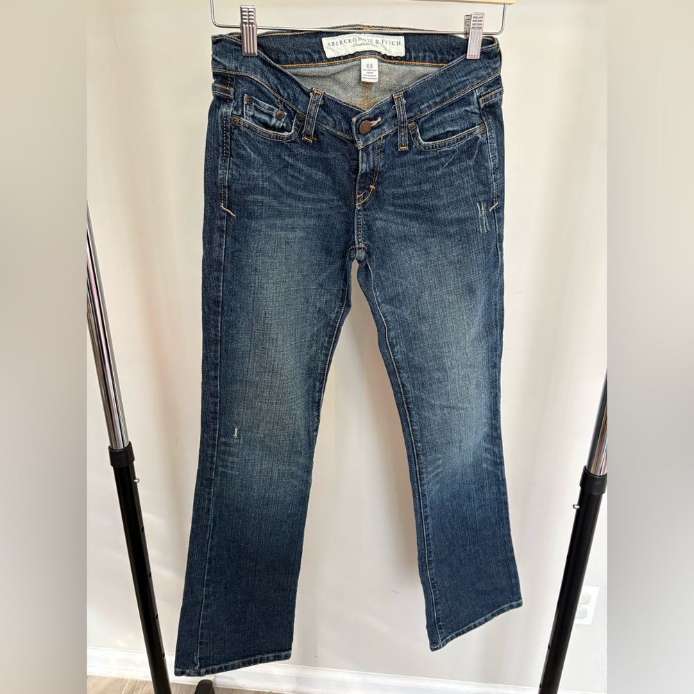 Abercrombie & Fitch Women's Blue Boot Cut Jeans